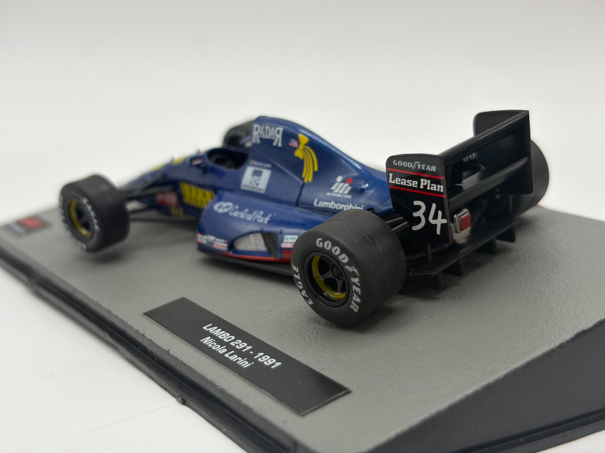 1/43 1991 Lambo 291 - Nicola Larini | Model F1 Car