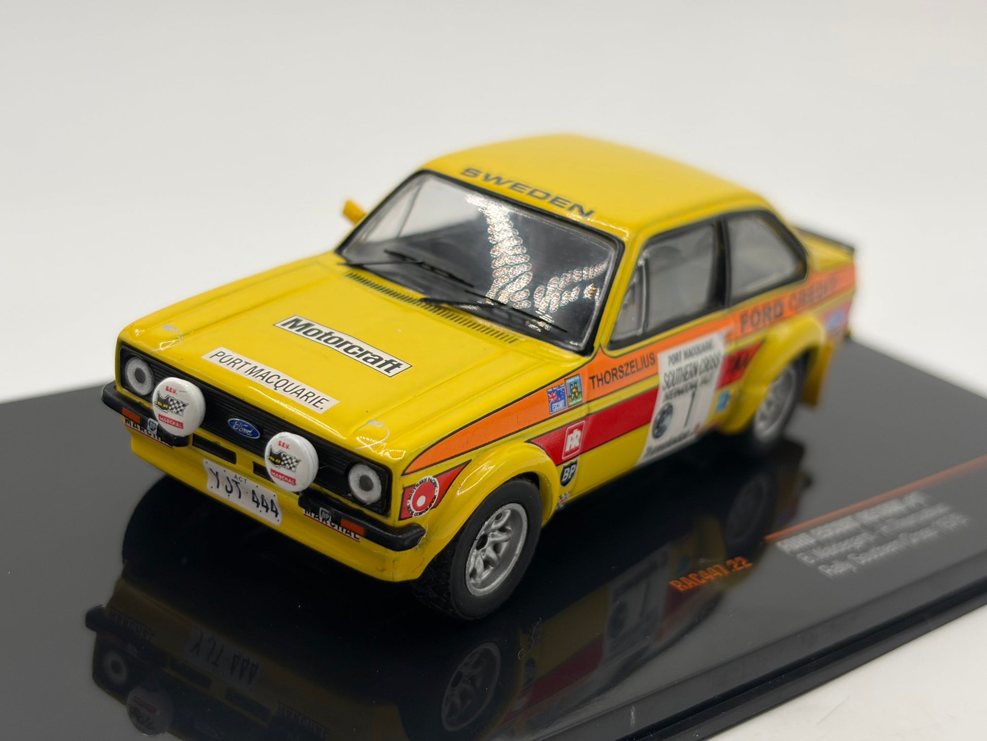 1/43 1979 Ford Escort RS1800 - Rally Southern Cross - Waldegard / Thorszelius | Model Rally Car
