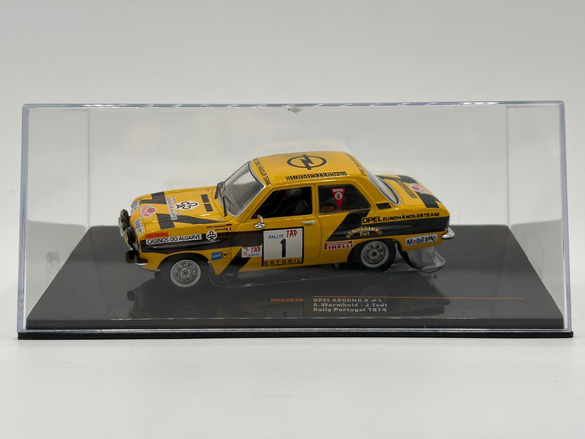 1/43 1974 Opel Ascona A - Rally Portugal - Warmbold / Todt | Model Rally Car