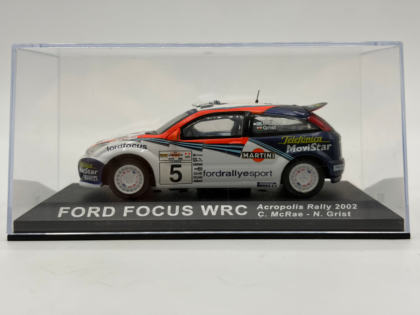 1/43 2002 Ford Focus WRC - Acropolis Rally - McRae / Grist | Model Rally Car