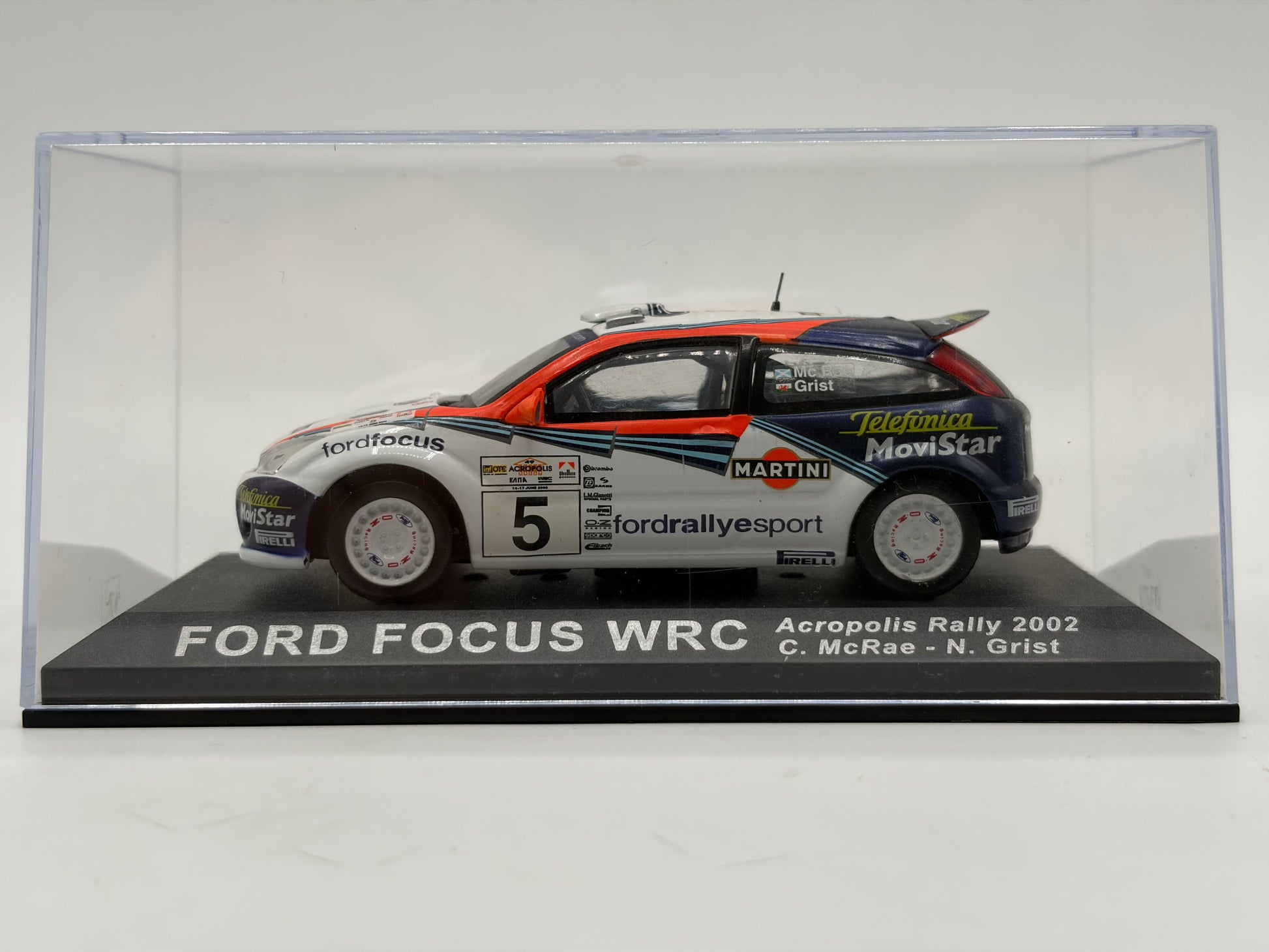 1/43 2002 Ford Focus WRC - Acropolis Rally - McRae / Grist | Model Rally Car