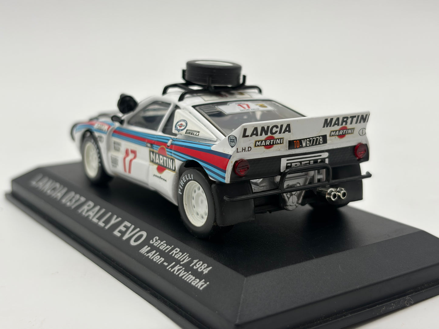 1/43 1984 Lancia 037 Rally Evo - Safari Rally - Alen / Kivimaki | Model Rally Car