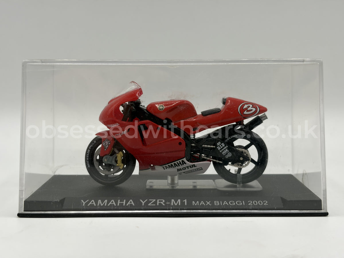 1/24 2002 Yamaha YZR-M1 - Max Biaggi | Champion Racing Bikes