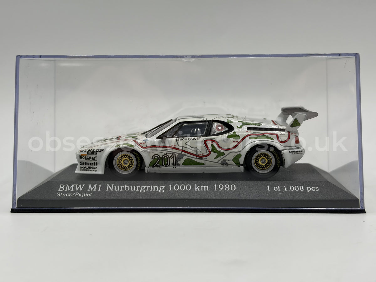 1/43 1980 BMW M1 - Stuck / Piquet - Minichamps | Model Car
