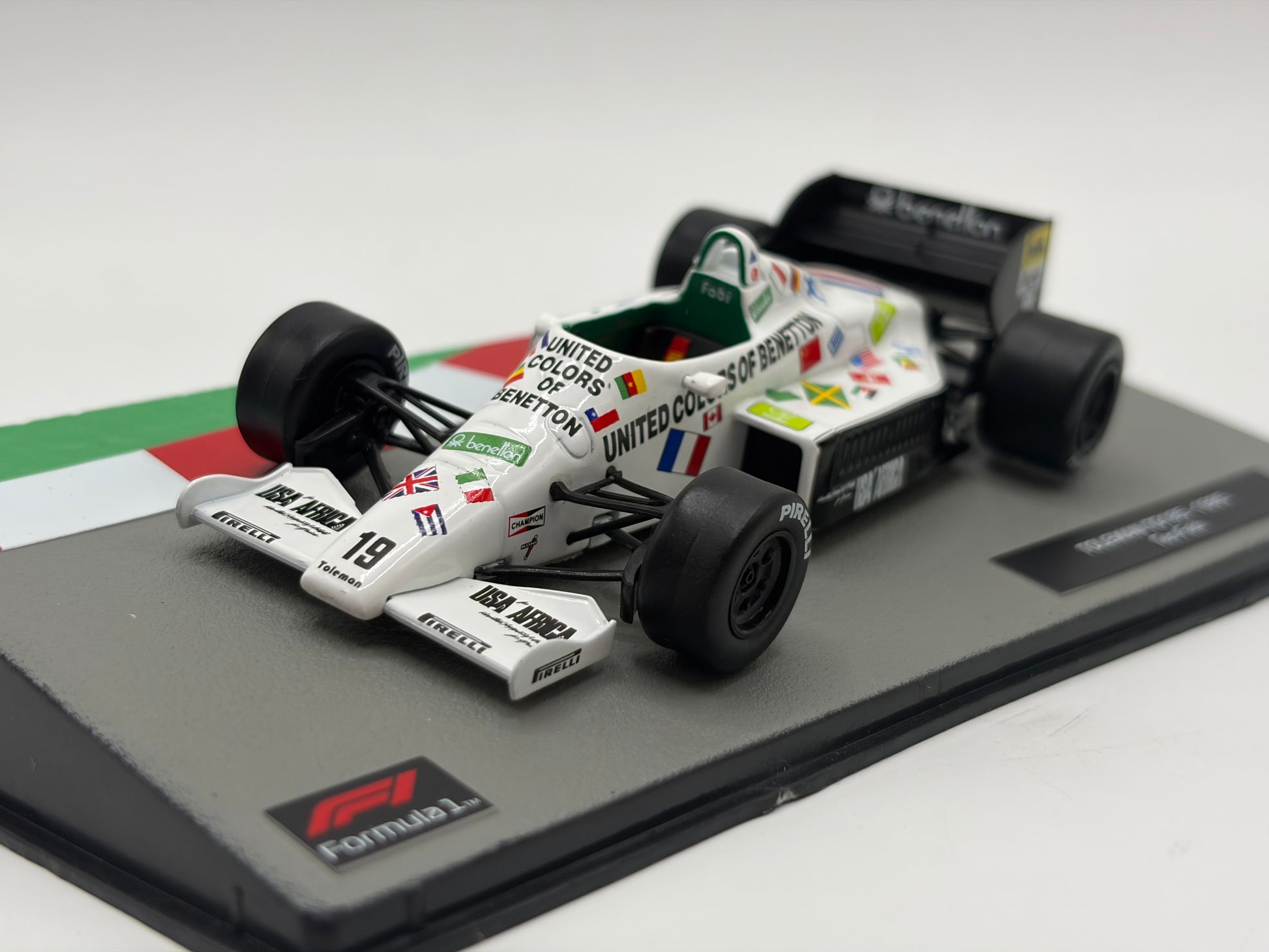 1/43 1985 Toleman TG185 - Teo Fabi | Model F1 Car