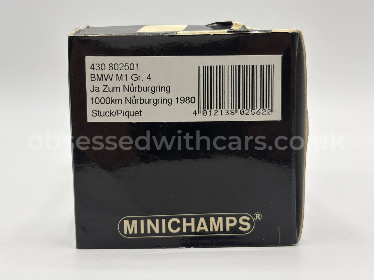 1/43 1980 BMW M1 - Stuck / Piquet - Minichamps | Model Car