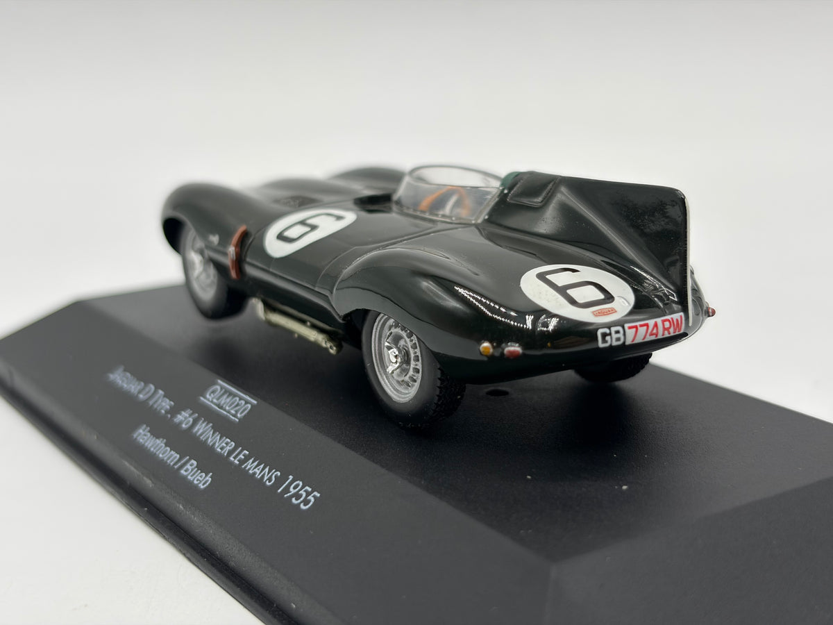 1/43 1955 Jaguar D-Type - Hawthorn / Bueb - Quartzo | Model Le Mans Car