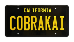 COBRAKAI - Cobra Kai - Heisenberg's Volvo 240 | License Plate