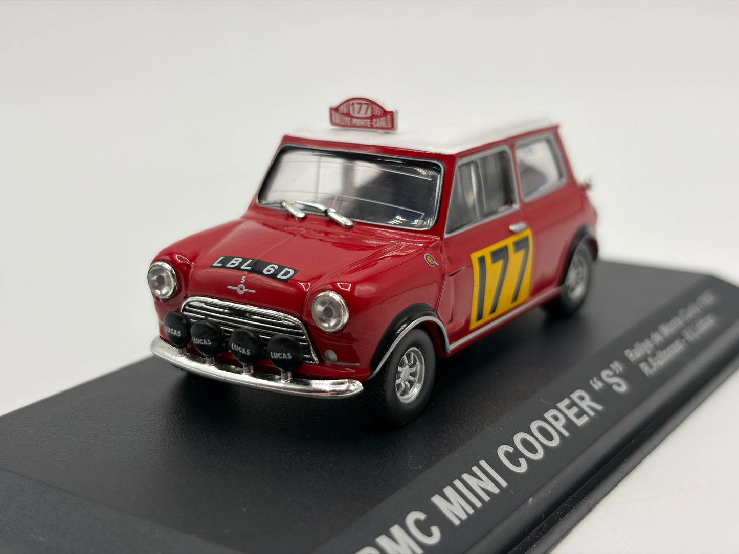 1/43 1967 BMC Mini Cooper S - Monte Carlo Rally - Aaltonen / Liddon | Model Rally Car