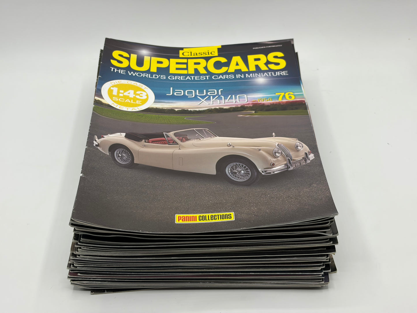 Panini Supercar Collection Magazine Bundle (Issues 1-35) + More