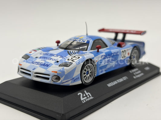 1/43 1998 Nissan R390 GT1 - Suzuki / Hoshino / Kageyama | Model Le Mans Car
