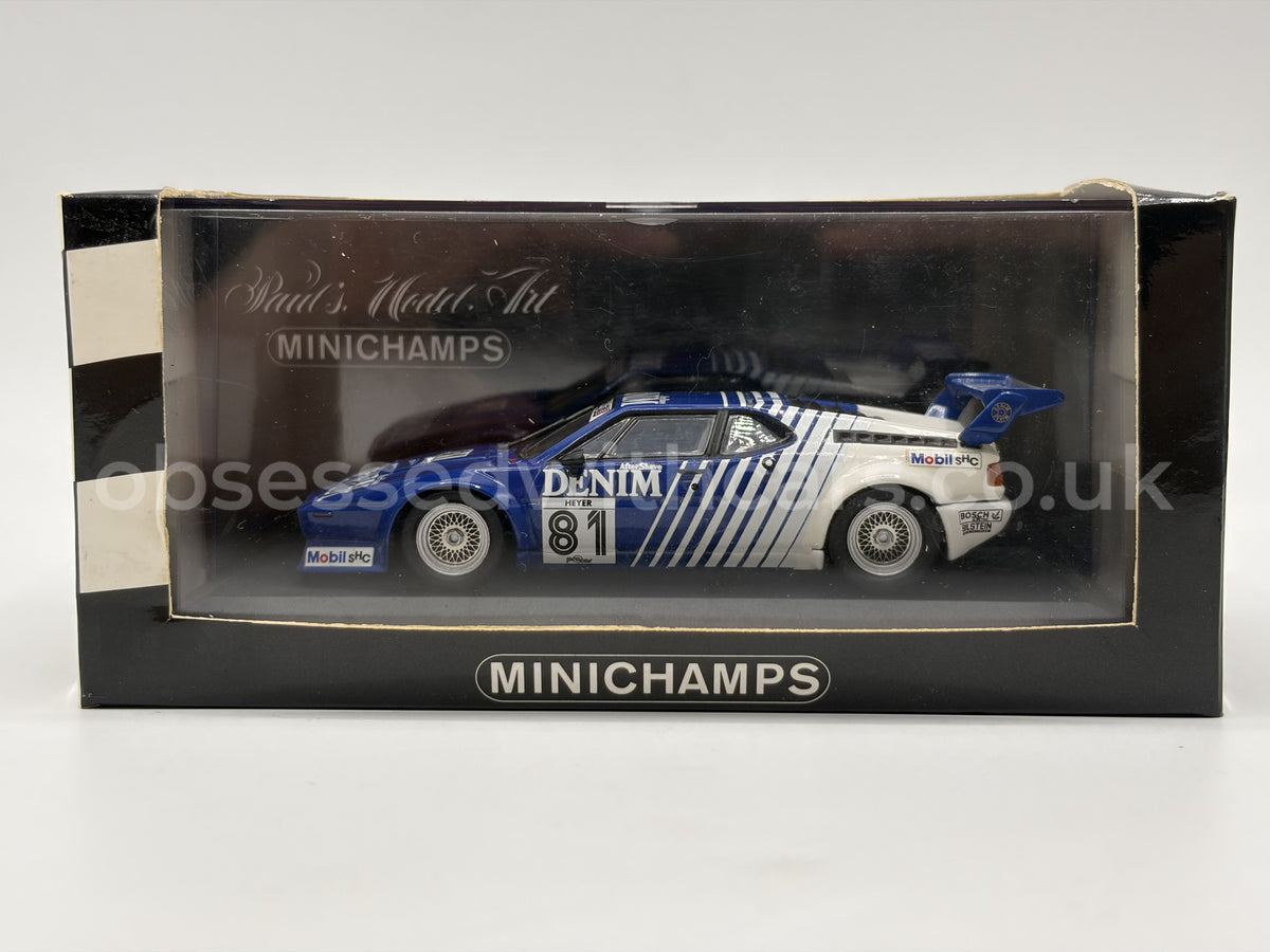 1/43 1980 BMW M1 Procar - Hans Heyer - Minichamps | Model Car