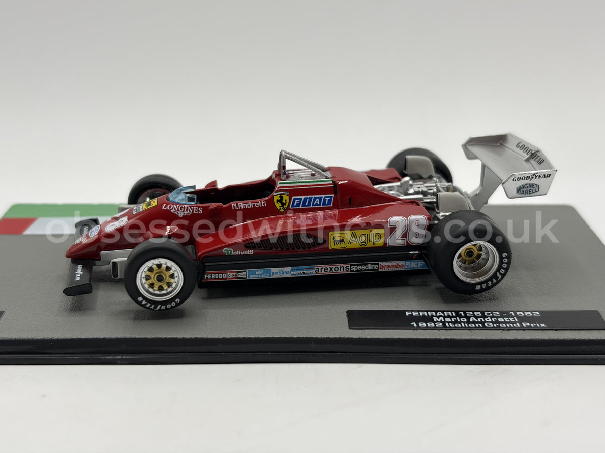 1/43 1982 Ferrari 126 C2 - Mario Andretti | Model F1 Car
