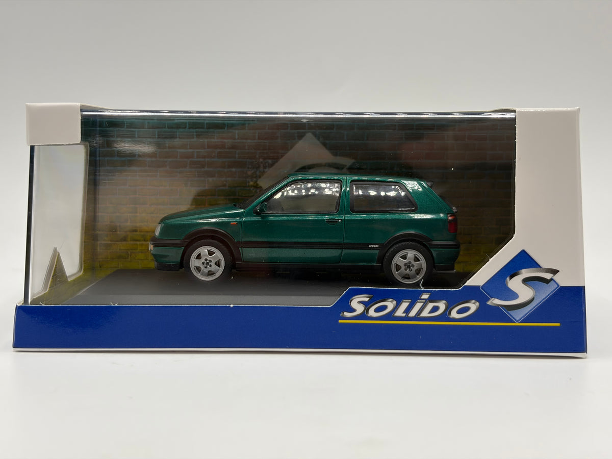1/43 1994 Volkswagen Golf VR6 Mk3 - Green - Soldio | Model Car