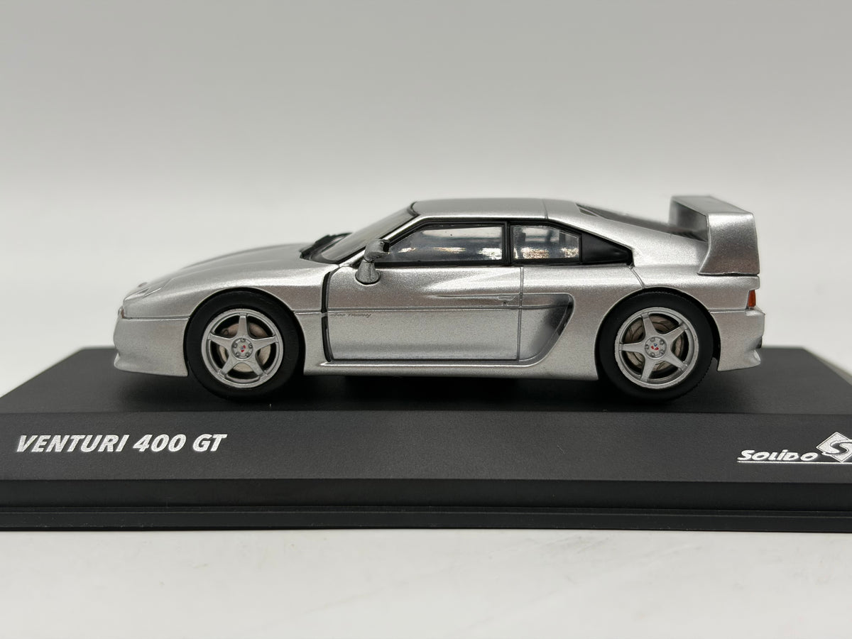 1/43 1995 Venturi 400 GT - Silver - Solido | Model Car
