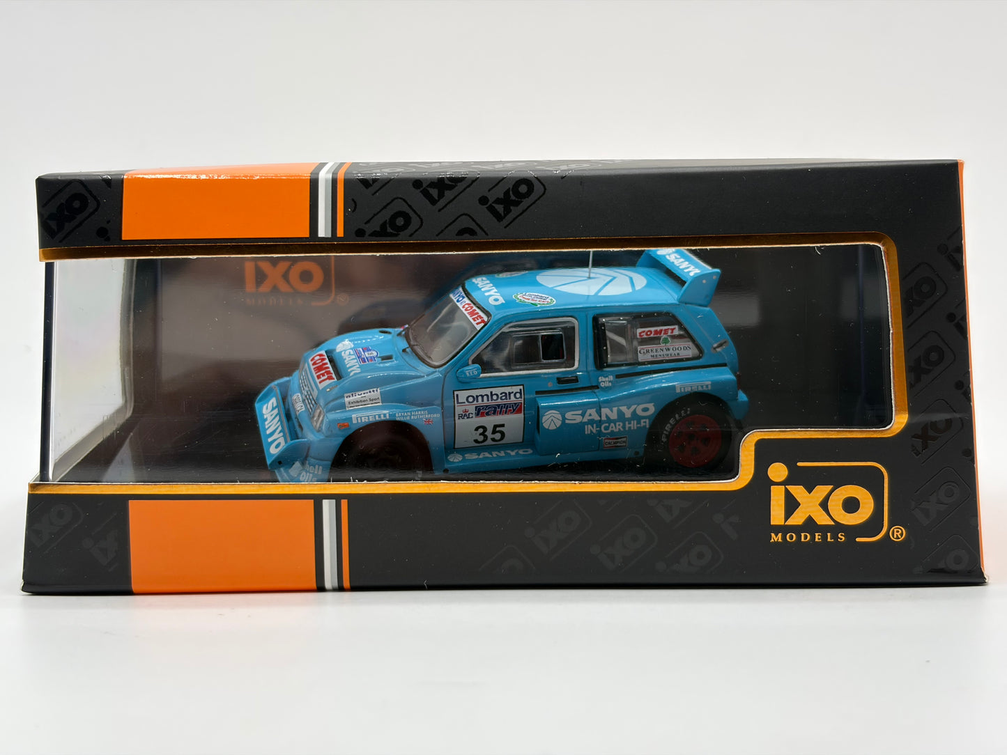 1/43 1986 MG Metro 6R4 - RAC Rally - Rutherford / Harris | Model Rally Car