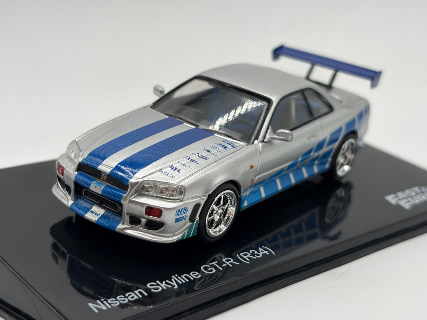 1/43 1999 Nissan Skyline GT-R R34 - Fast & Furious | Model Car
