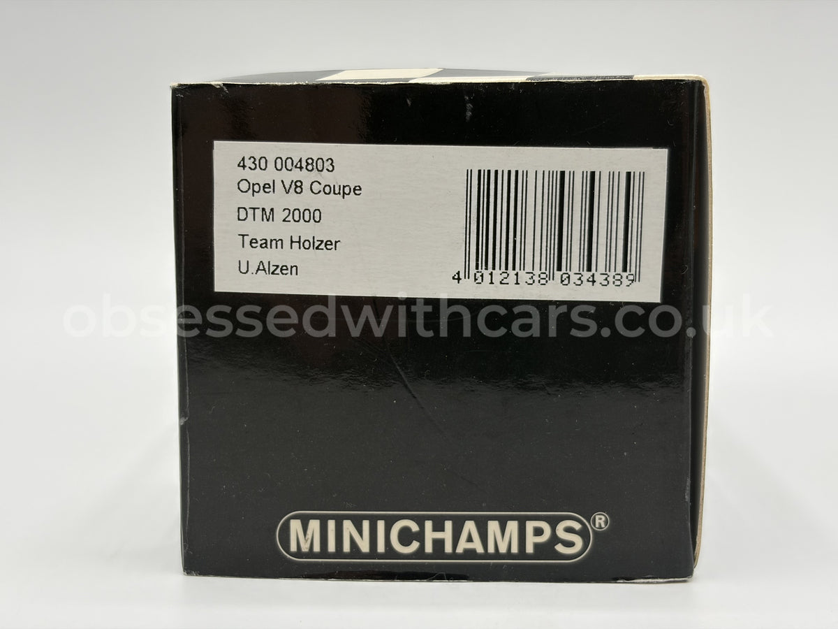 1/43 2000 Opel V8 Coupe - DTM - Uwe Alzen - Minichamps | Model Car