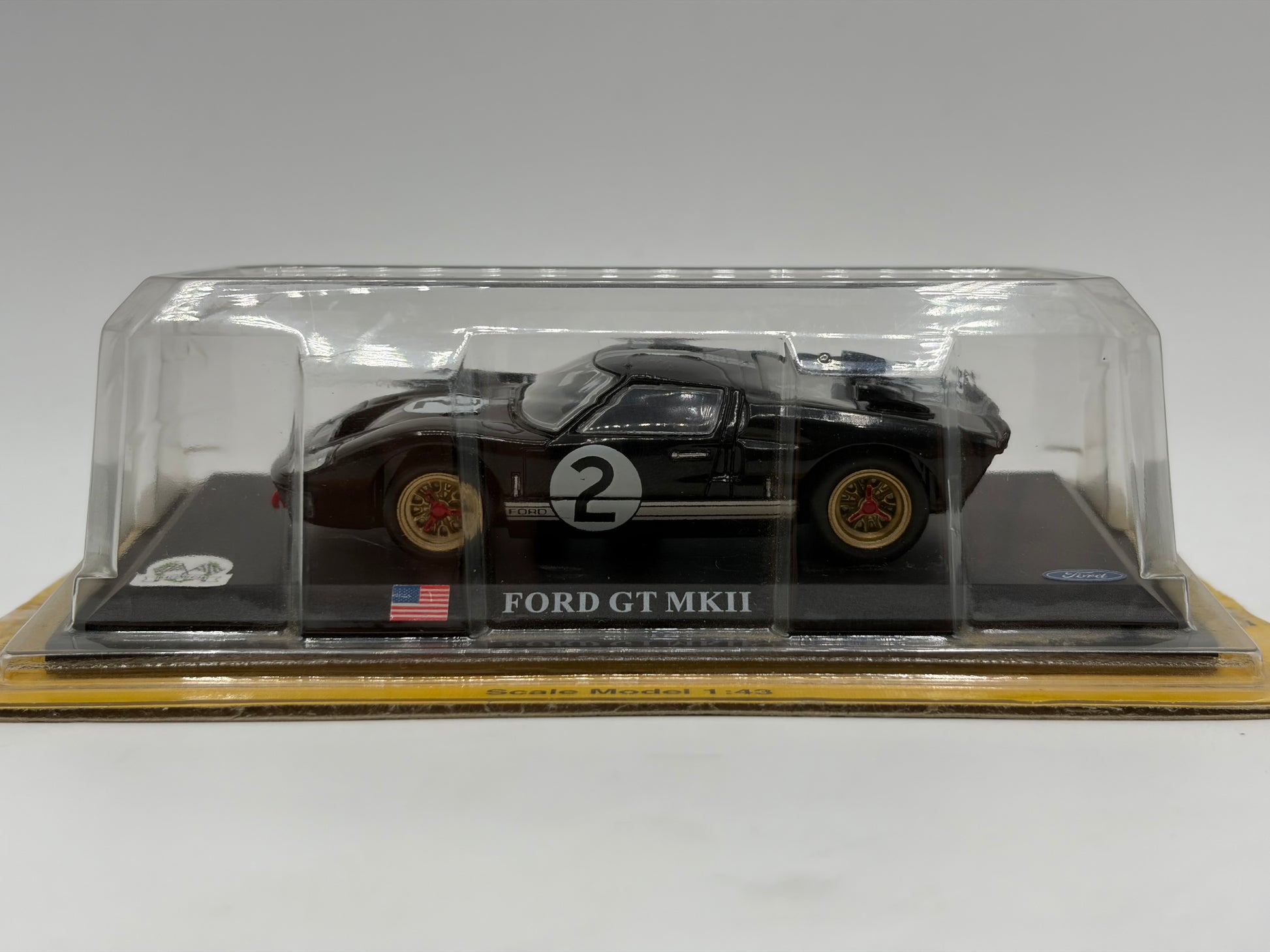 1/43 1966 Ford GT40 MK2 - McLaren / Amon | Model Le Mans Car