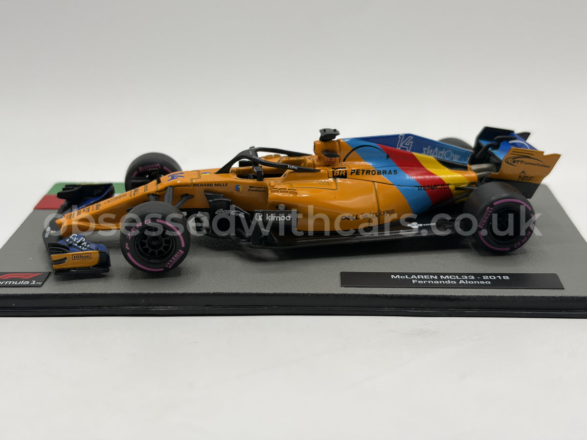 1/43 2018 McLaren MCL33 - Fernando Alonso | Model F1 Car