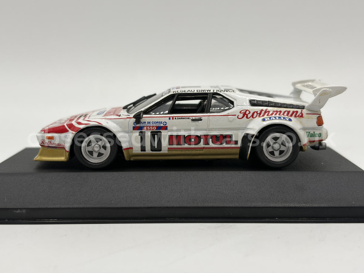 1/43 1982 BMW M1 - Tour de Corse - Darniche / Mahe - Quartzo | Model Rally Car