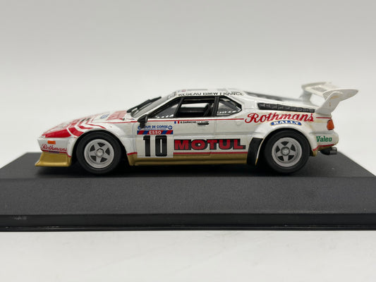 1/43 1982 BMW M1 - Tour de Corse - Darniche / Mahe - Quartzo | Model Rally Car