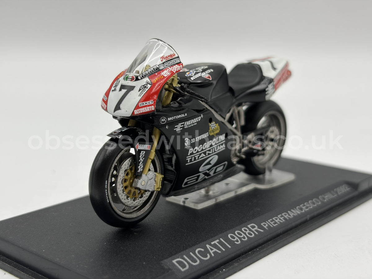 1/24 2002 Ducati 998R - Pierfrancesco Chili | Champion Racing Bikes