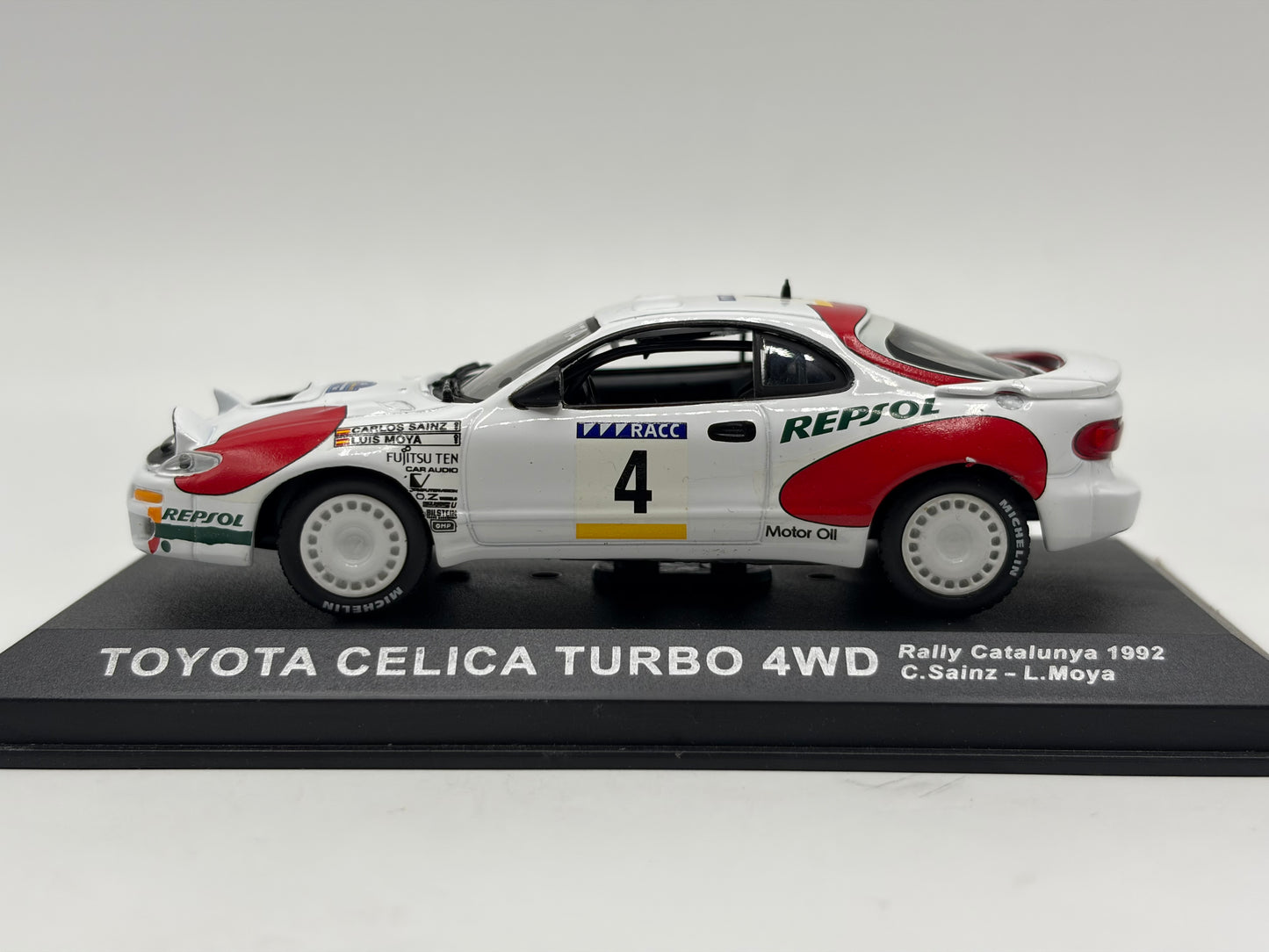 1/43 1992 Toyota Celica Turbo 4WD - Rally Catalunya - Sainz / Moya | Model Rally Car