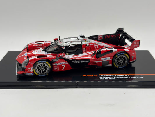 1/43 2025 Toyota GR010 Hybrid - Conway / Kobayashi / De Vries - IXO | Model Le Mans Car
