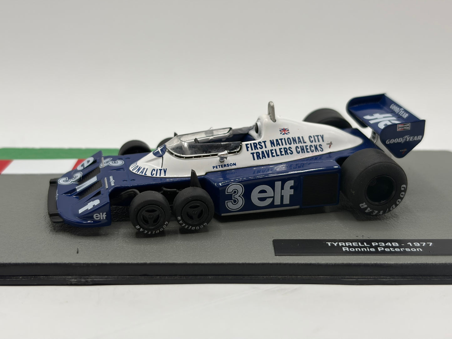 1/43 1977 Tyrrell P34B - Ronnie Peterson | Model F1 Car