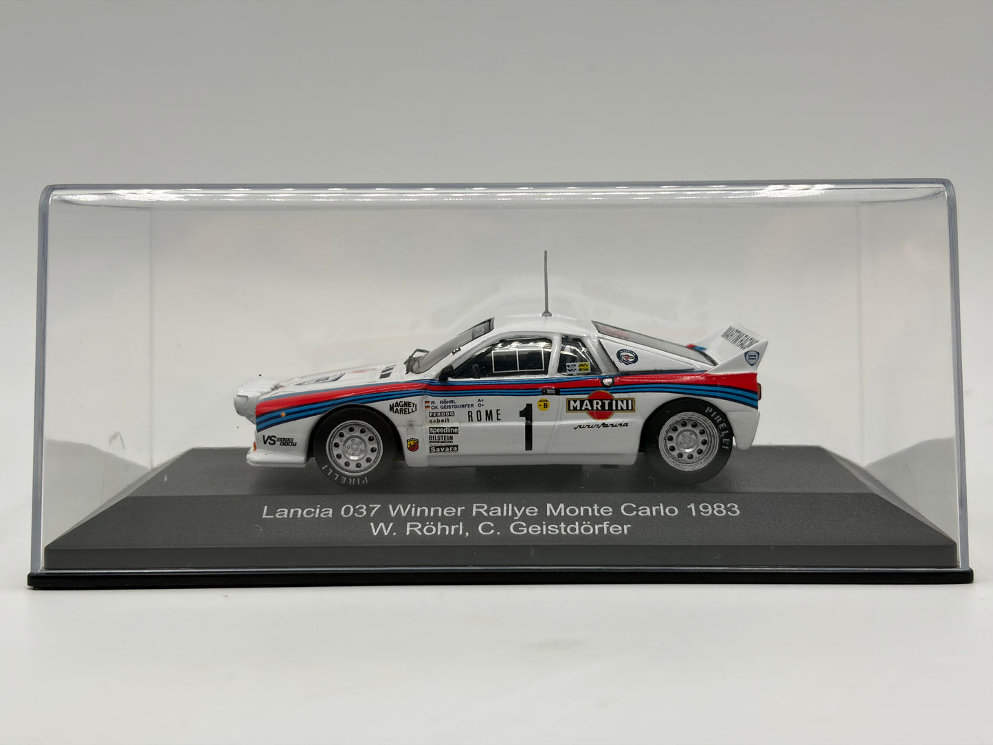 1/43 1983 Lancia 037 - Monte Carlo Rally - Rohrl / Geistdorfer - CMR | Model Rally Car