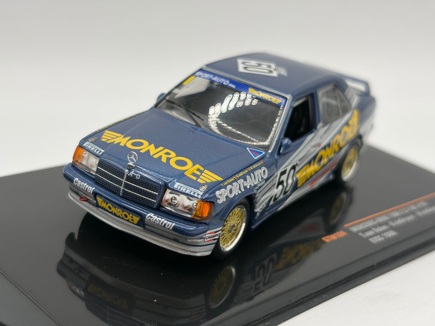 1/43 1986 Mercedes 190E 2.3-16 - ETCC - van Dalen / De Dryver / de Deyne | Model Car