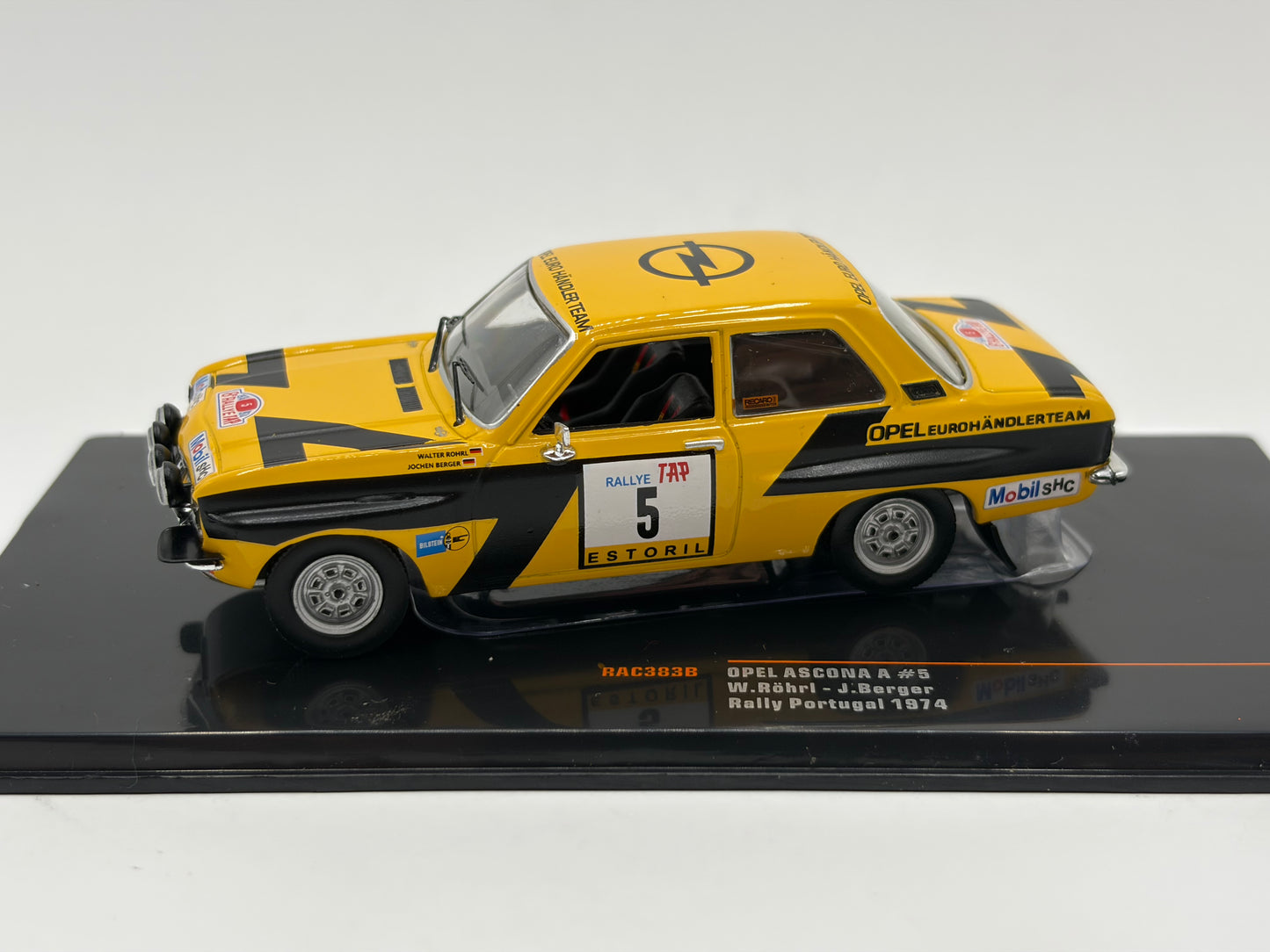 1/43 1974 Opel Ascona A - Rally Portugal - Rohrl / Berger | Model Rally Car