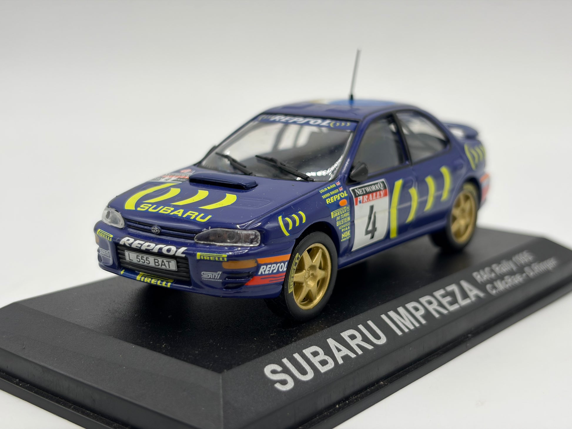 1/43 1995 Subaru Impreza - RAC Rally - McRae / Ringer | Model Rally Car