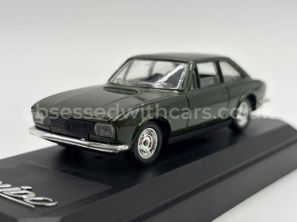 1/43 1978 Peugeot 504 Coupe - Dark Green | Model Car