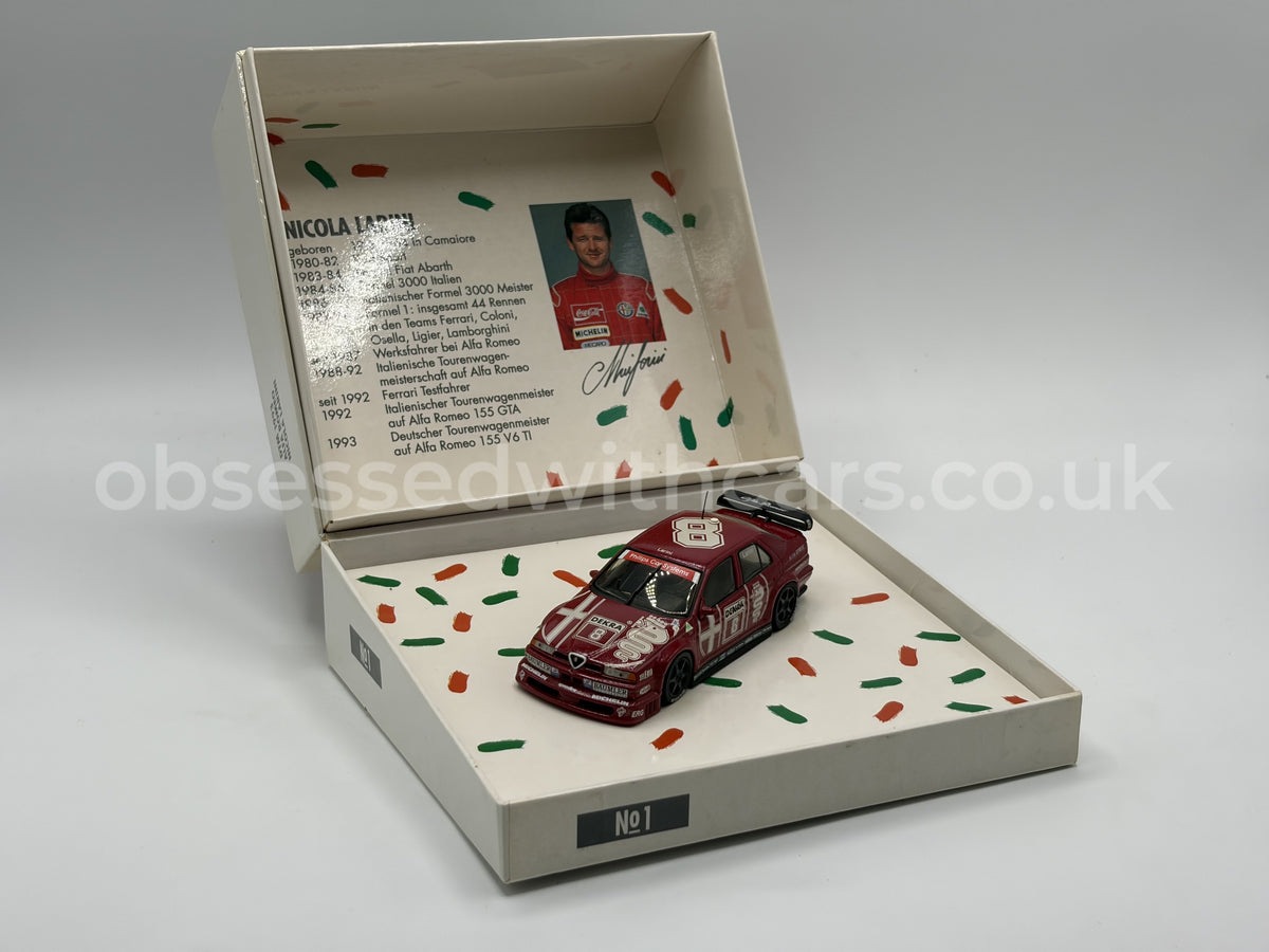 1/43 1993 Alfa Romeo 155 GTA - DTM - Nicola Larini - Minichamps | Model Car