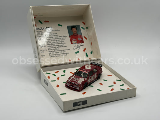 1/43 1993 Alfa Romeo 155 GTA - DTM - Nicola Larini - Minichamps | Model Car