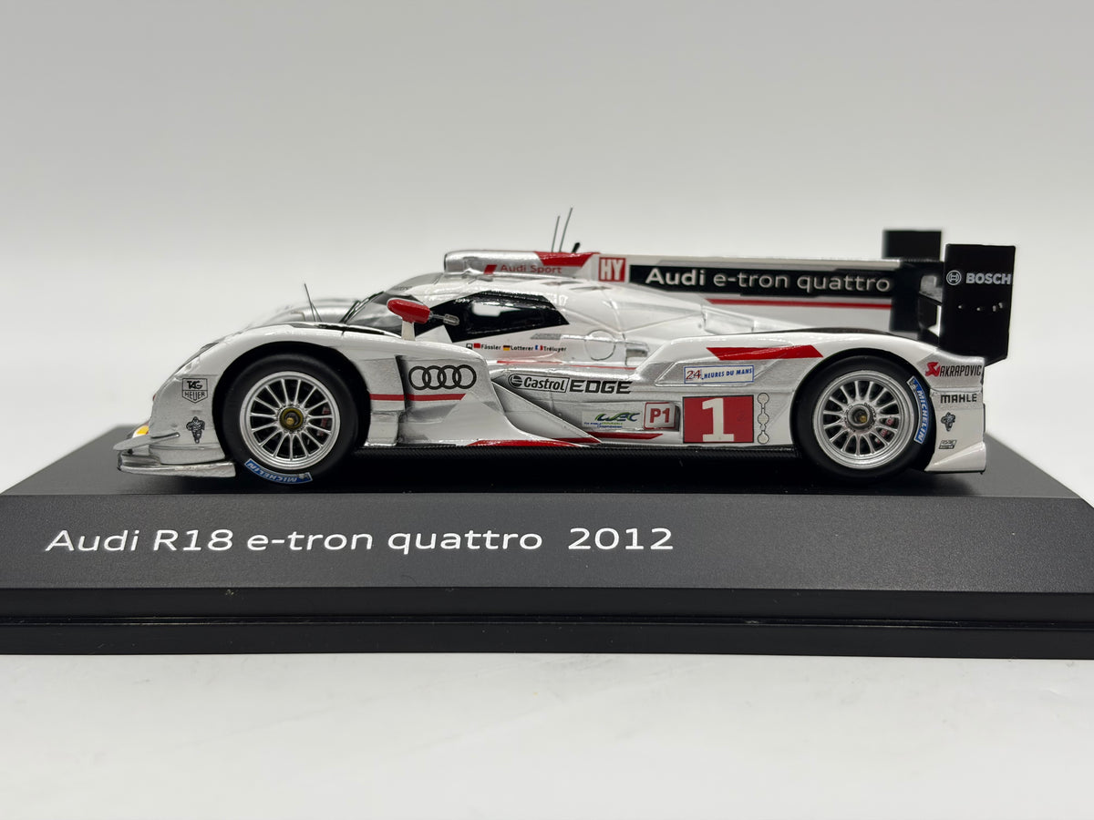 1/43 2012 Audi R18 e-tron Quattro - Fassler / Lotterer / Treluyer | Model Le Mans Car