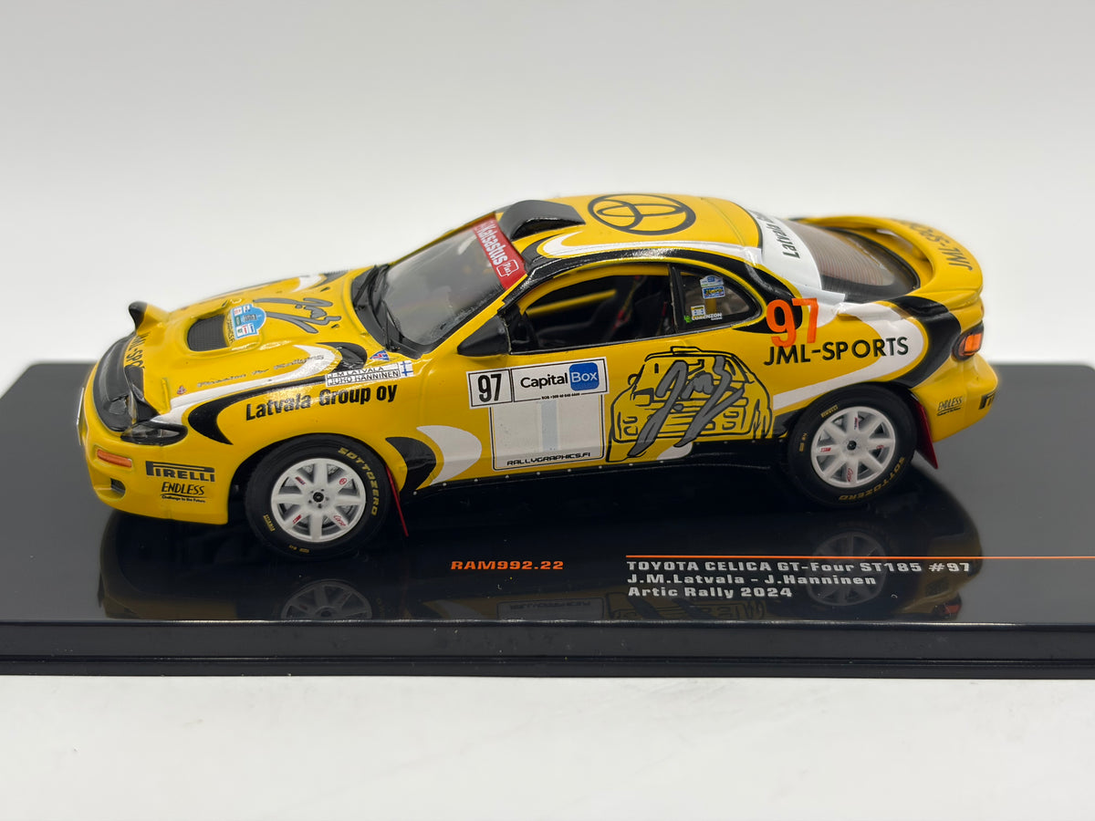 1/43 2024 Toyota Celica GT-Four ST185 - Artic Rally - Latvala / Hanninen | Model Rally Car