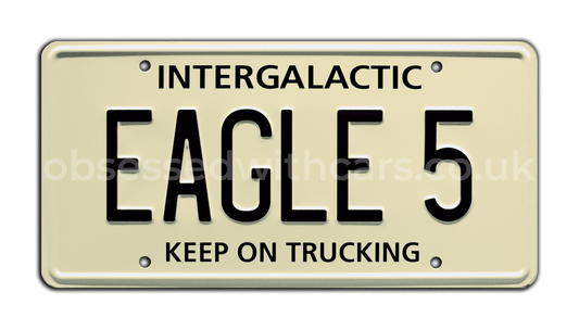 EAGLE 5 - Spaceballs - Eagle 5 Winnebago | License Plate