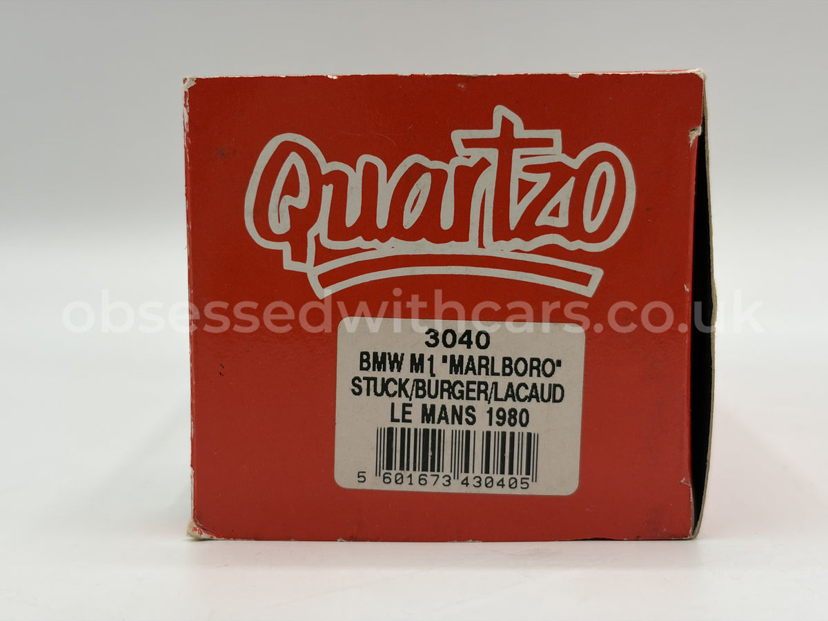 1/43 1980 BMW M1 - Stuck / Berger / Lacaud - Quartzo | Model Le Mans Car