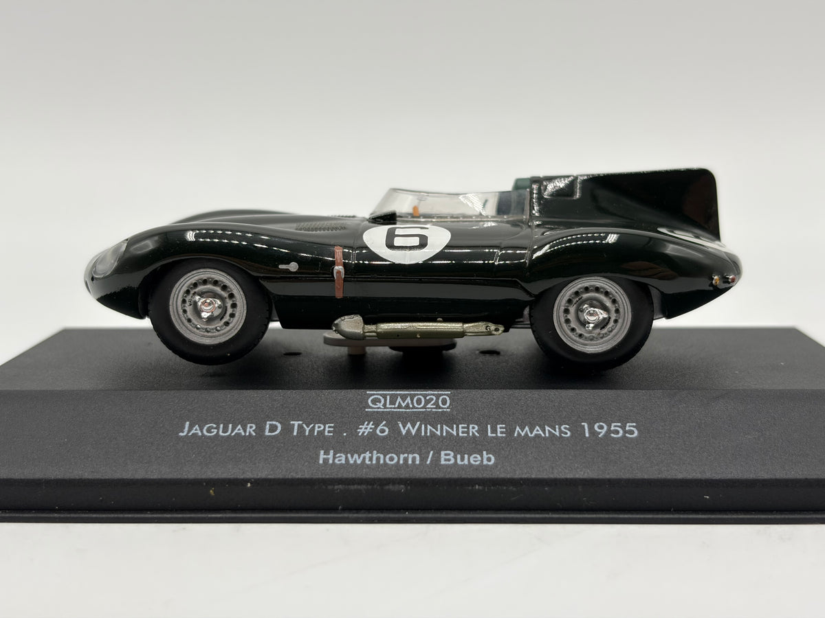 1/43 1955 Jaguar D-Type - Hawthorn / Bueb - Quartzo | Model Le Mans Car