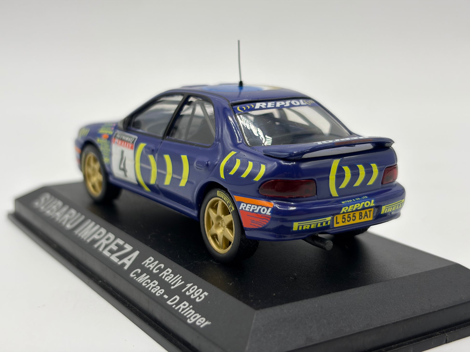1/43 1995 Subaru Impreza - RAC Rally - McRae / Ringer | Model Rally Car