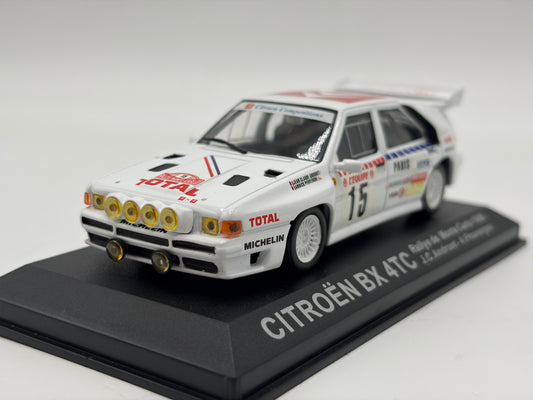 1/43 1986 Citroen BX 4TC - Monte Carlo Rally - Andruet / Peuvergne | Model Rally Car