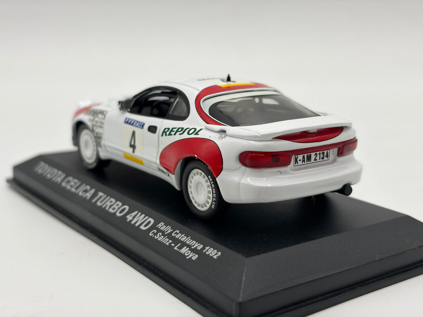 1/43 1992 Toyota Celica Turbo 4WD - Rally Catalunya - Sainz / Moya | Model Rally Car