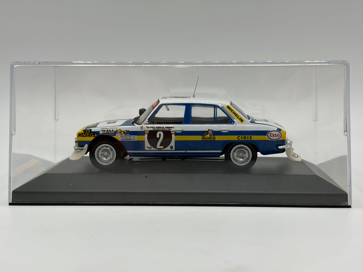 1/43 1976 Peugeot 504 - Safari Rally - Nicolas / Lefebvre | Model Rally Car