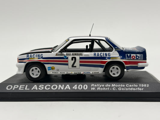 1/43 1982 Opel Ascona 400 - Monte Carlo Rally - Rohrl / Geistdorfer | Model Rally Car
