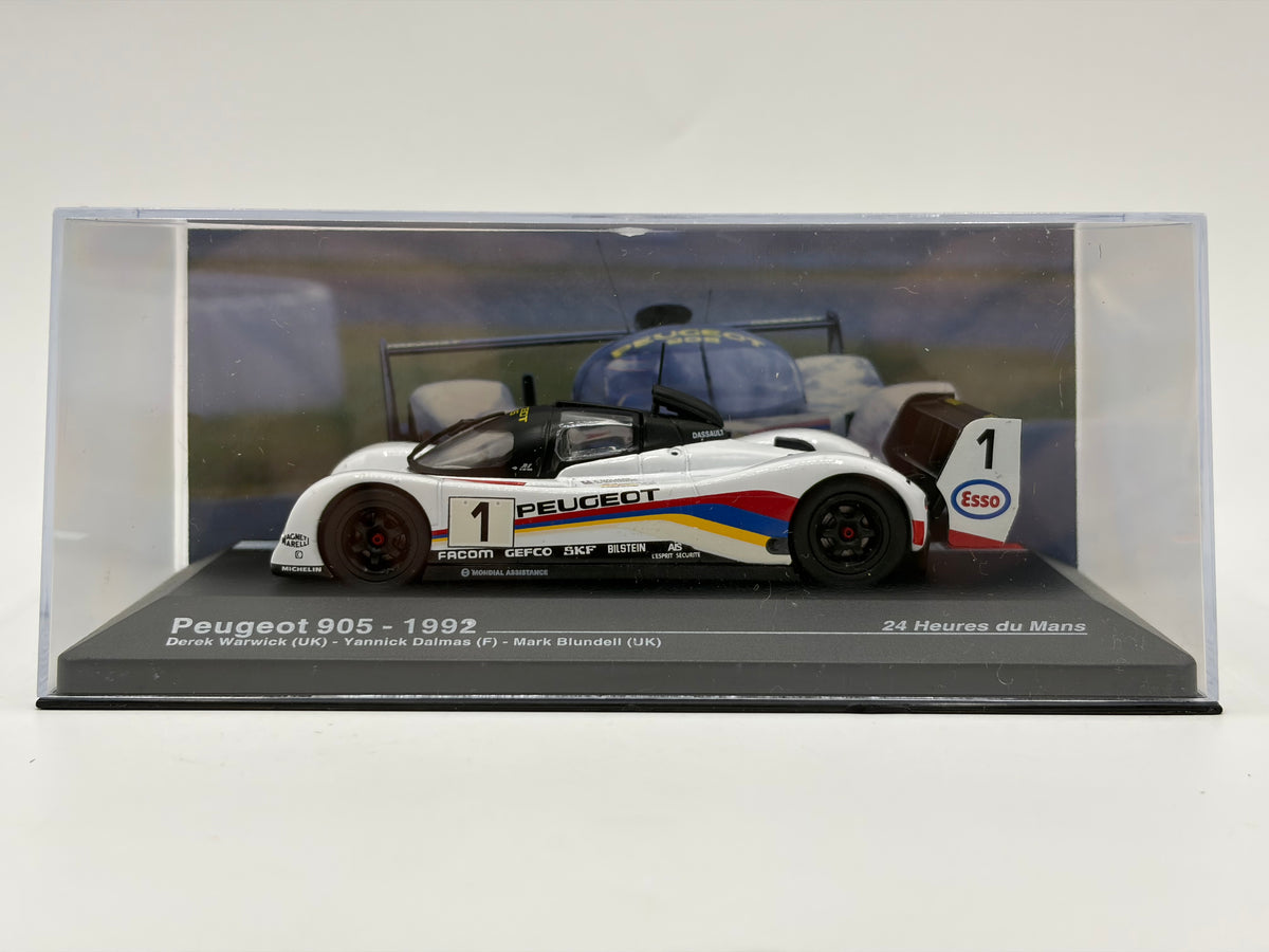 1/43 1992 Peugeot 905 - Warwick / Dalmas / Blundell | Model Le Mans Car