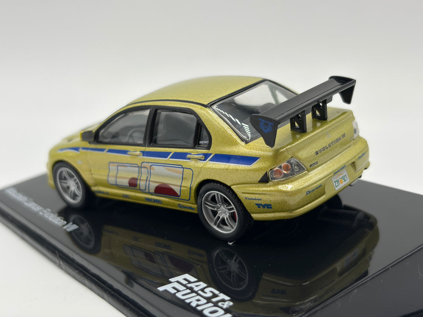 1/43 2001 Mitsubishi Lancer Evolution VII - Fast & Furious | Model Car