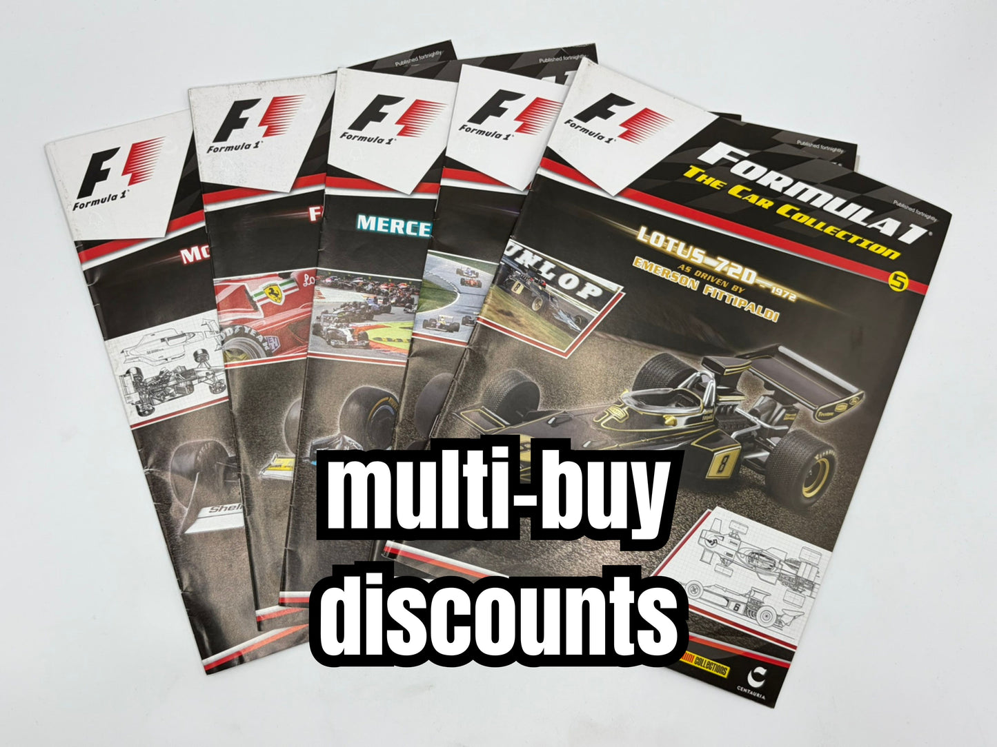 F1 Car Collection Magazines - Select Your Issue